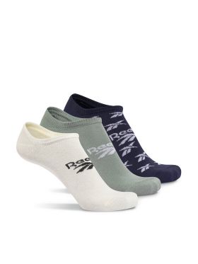 Șosete Scurte Unisex Reebok Classics Invisible Socks 3 Pairs GM5867 Galben