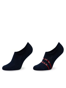 Set de 2 perechi de șosete scurte pentru bărbați Tommy Hilfiger 701222189 Bleumarin