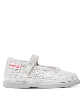 Pantofi Cienta 24013 Argintiu