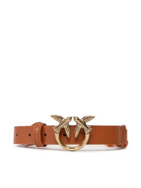 Curea de Damă Pinko Love Day Turtle Chain Belt H2 PE 22 PLT01 1H2113 Y85T Maro