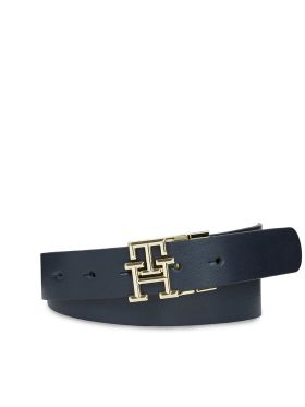 Curea de Damă Tommy Hilfiger Th Logo Rev 3.0 AW0AW15371 Bleumarin