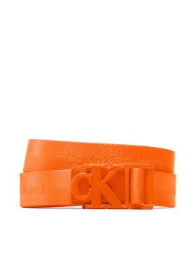 Curea pentru Bărbați Calvin Klein Jeans Monogram Logo Webbing Belt 35Mm K50K510475 Portocaliu