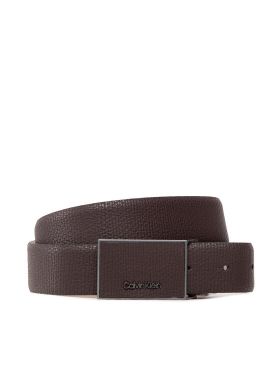 Curea pentru Bărbați Calvin Klein Leather Inlay Plaque Pal 35Mm K50K509766 Maro