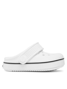 Şlapi Crocs Crocs Crocband Clean Clog T 208479 Alb