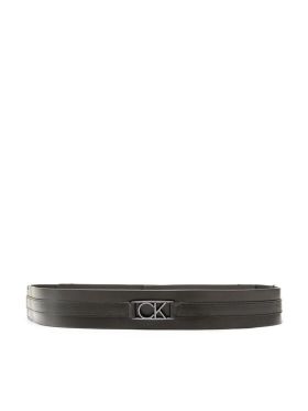 Curea de talie Calvin Klein Re-Lock 4Cm Belt K60K610500 Negru