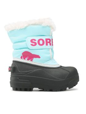 Cizme de zăpadă Sorel Childrens Snow Commander NC1960-428 Albastru celest