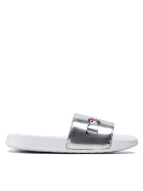 Şlapi Tommy Hilfiger Smile Print Pool Slide T3A0-32194-1367 S Argintiu