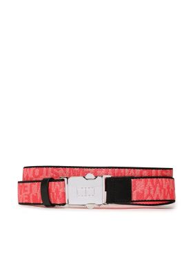 Curea de Damă Tommy Jeans Tjw Fashion Webbing 3.0 AW0AW14613 Roz