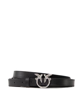 Curea de Damă Pinko Love Double Bling Belt H2 20222 PLT01 1H2148 A089 Negru