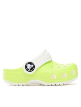 Şlapi Crocs Crocs Classic Glow In The Dark Clog T 209161 Verde