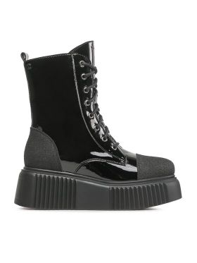 Botine Altercore Dalia Vegan Negru