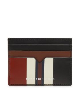 Etui pentru carduri Tommy Hilfiger Th Modenr Leather Cc Holder AM0AM10819 Bleumarin