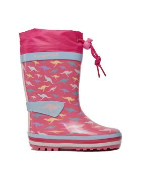 Cizme de cauciuc KangaRoos K-Rain 18244-000-6312 Roz
