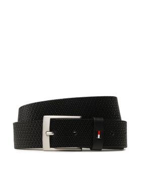 Curea pentru Bărbați Tommy Hilfiger Adan 3.5 Embossed AM0AM11229 Negru