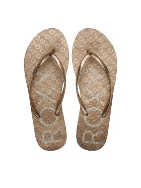 Flip flop Roxy ARJL100873 Auriu