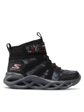 Cizme de zăpadă Skechers Zerrix 400145L/BKRD Negru