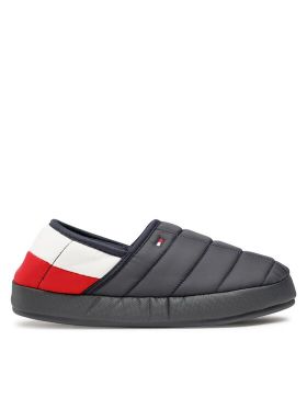 Papuci de casă Tommy Hilfiger Comfort Hilfiger Rwb Homeslipper FM0FM04224 Bleumarin