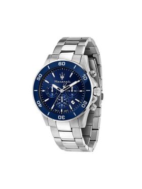 Ceas Maserati Competizione Diver R8873600002 Argintiu