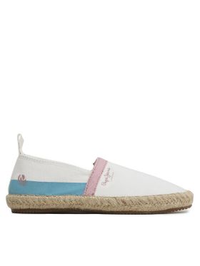 Espadrile Pepe Jeans Tourist Camp G PGS10171 Alb