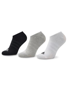 Șosete Scurte Unisex adidas Thin and Light No-Show Socks 3 Pairs IC1328 Gri