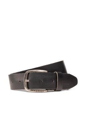 Curea pentru Bărbați Jack&Jones Jackpaul Leather Belt 12111286 Negru