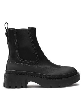 Botine Coach Jayla Leather Bootie CM770 Negru