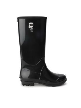 Cizme de cauciuc Karl Lagerfeld Kids Z19121 S Negru