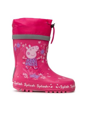 Cizme de cauciuc Regatta PeppaSplash Welly RKF713 Roz