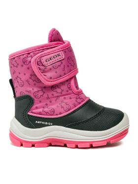 Cizme de zăpadă Geox B Flanfil Girl B Abx B263WG 0BCMN C0922 M Negru