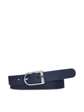 Curea de Damă Tommy Hilfiger Essential Flag Silver 2.5 AW0AW15380 Bleumarin