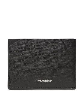 Etui pentru carduri Calvin Klein Ck Median Discrete Ccholder 4Cc K50K510002 Negru