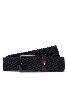 Curea pentru Bărbați Tommy Hilfiger Denton 3.5 Elastic AM0AM12243 Negru