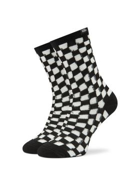 Șosete Lungi de Damă Vans Sheer Check Negru