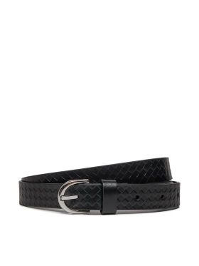 Curea de Damă Calvin Klein Calvin Mini Quilt Rnd Buckle 2.0 K60K611921 Negru