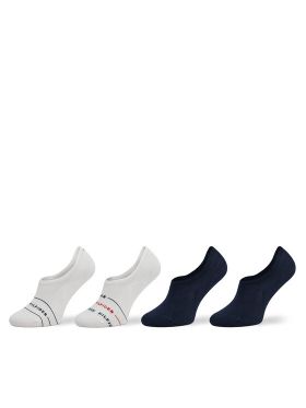 Set de 4 perechi de șosete joase pentru bărbați Tommy Hilfiger 701227299 Colorat