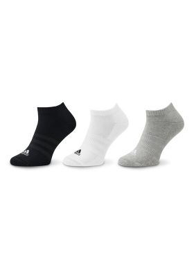 Șosete Scurte Unisex adidas Cushioned Low-Cut Socks 3 Pairs IC1333 Gri