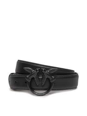 Curea de Damă Pinko Love Berry H3 Belt. PE 24 PLT01 100125 A1K2 Negru