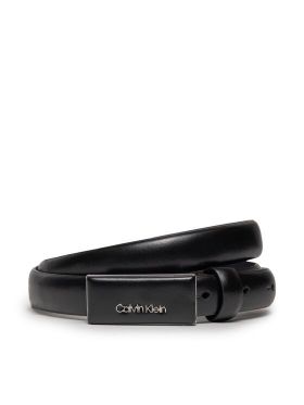 Curea de Damă Calvin Klein Ck Must Covered Buckle Belt 2.0 K60K611997 Negru