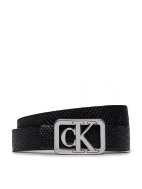 Curea de Damă Calvin Klein Mono Plaque Rev Lthr Belt 25Mm K60K611487 Negru