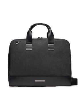 Geantă pentru laptop Calvin Klein Modern Bar Slim Laptop Bag K50K511590 Negru