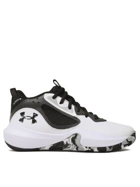 Pantofi Under Armour Ua Gs Lockdown 6 3025617-101 Alb