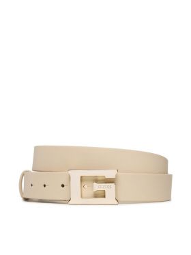 Curea de Damă Guess Not Coordinated Belts BW7824 VIN30 Écru