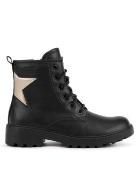 Trappers Geox J Casey Girl J9420G 054AJ C0531 S Negru