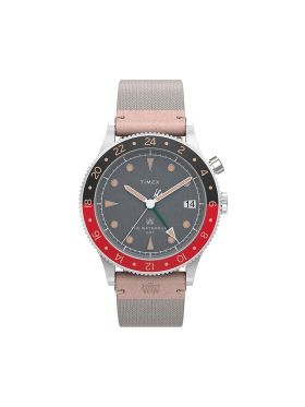 Ceas Timex Waterbury Traditional GMT TW2V74100 Gri