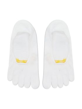 Șosete Scurte Unisex Vibram Fivefingers Ghost S15G01 Alb