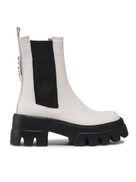 Botine Carinii B7920 Alb
