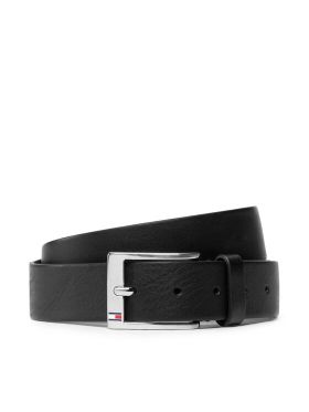 Curea pentru Bărbați Tommy Hilfiger New Aly Belt AM0AM08363 Negru