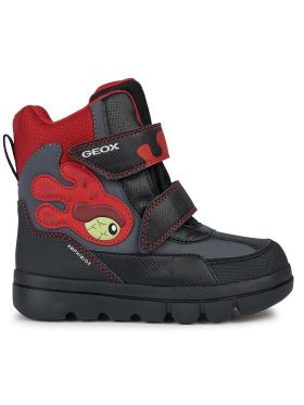 Cizme de zăpadă Geox J Willaboom Boy B Ab J36LFA 050FU C0048 S Negru