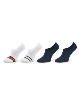 Set de 4 perechi de șosete joase pentru bărbați Tommy Hilfiger 701222194 Colorat