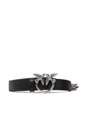 Curea de Damă Pinko Love Chandelier Belt H3 20222 PLT01 1H214A.A088 Negru